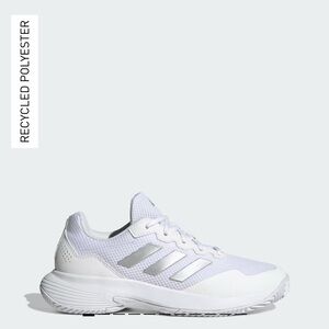 Adidas White Gamecourt 2.0 Tennis Shoes